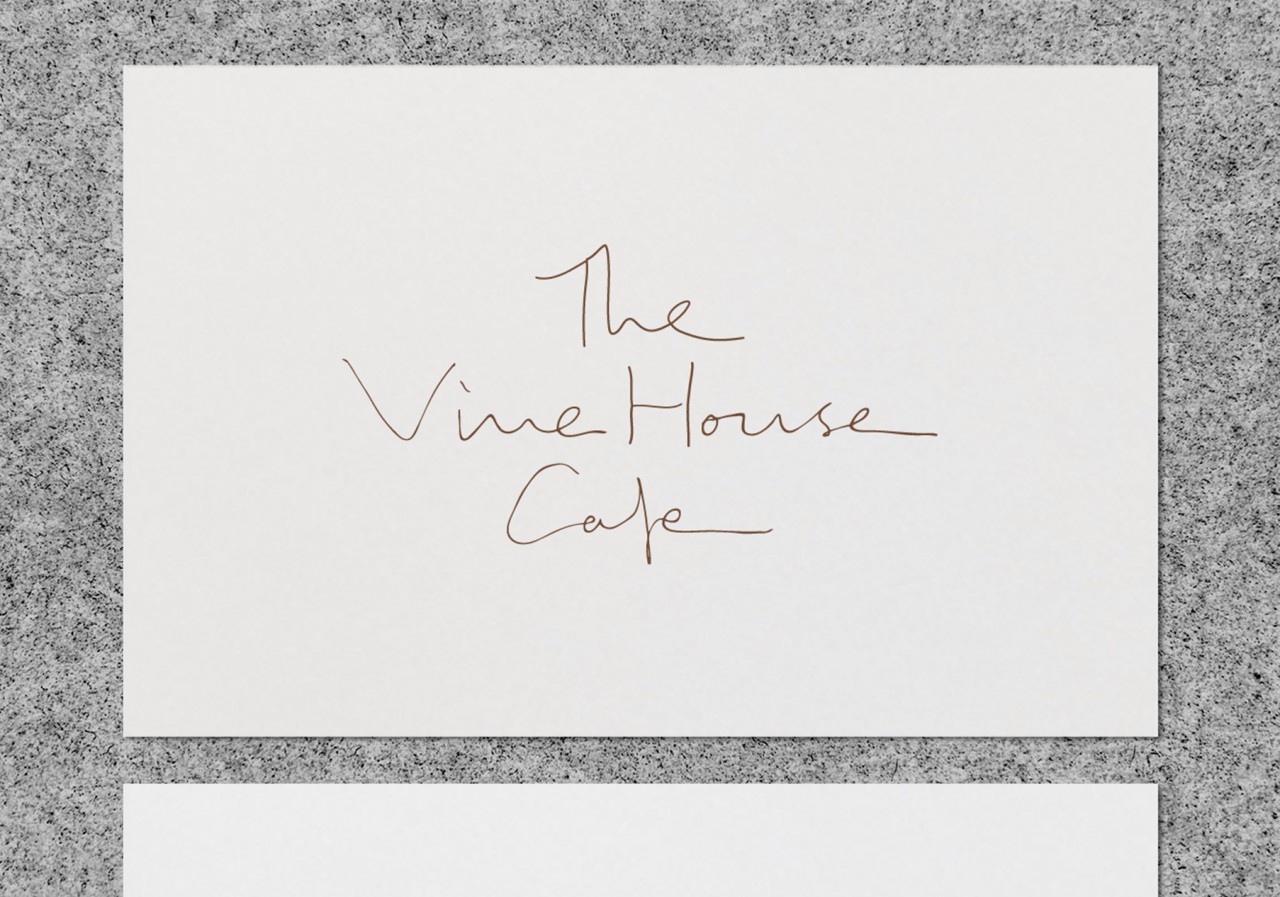 Thomas Carlile Vinehouse Cafe Branding